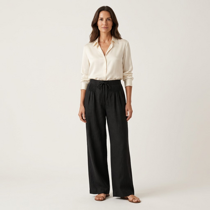 Miara | Wide-Leg Linen Pant - Image 8