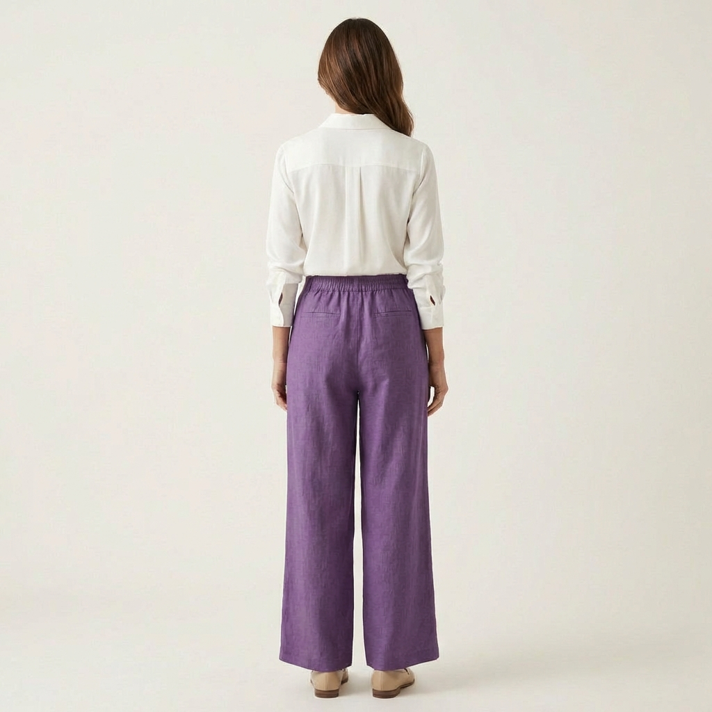 Miara | Wide-Leg Linen Pant - Image 7