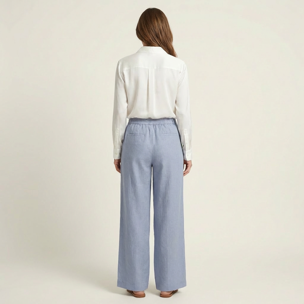 Miara | Wide-Leg Linen Pant - Image 5