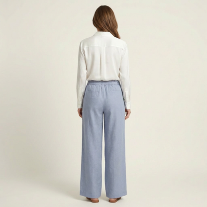 Miara | Wide-Leg Linen Pant - Image 5