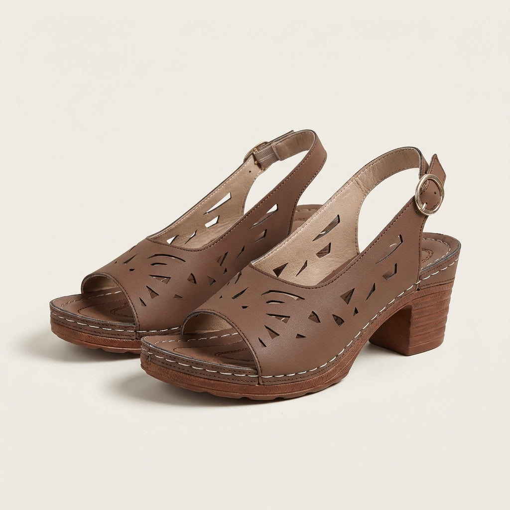 Carina | Roman Block-Heel Sandal - Image 5