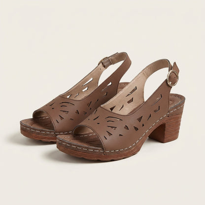 Carina | Roman Block-Heel Sandal - Image 5