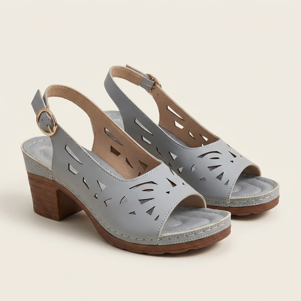 Carina | Roman Block-Heel Sandal - Image 7