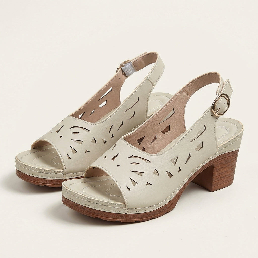 Carina | Roman Block-Heel Sandal