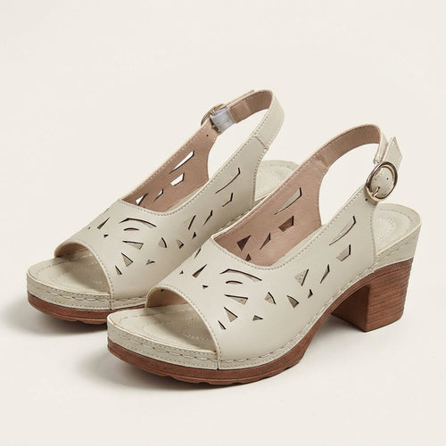 Carina | Roman Block-Heel Sandal