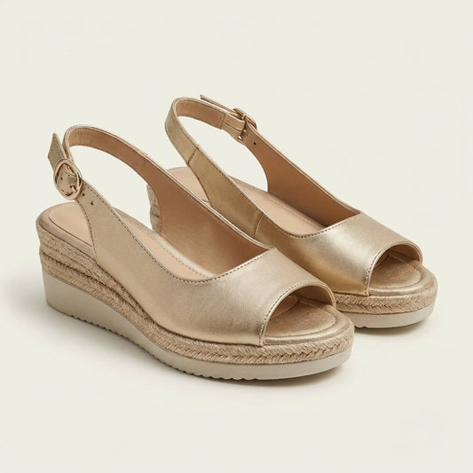 Freya | Espadrille Wedge Sandal