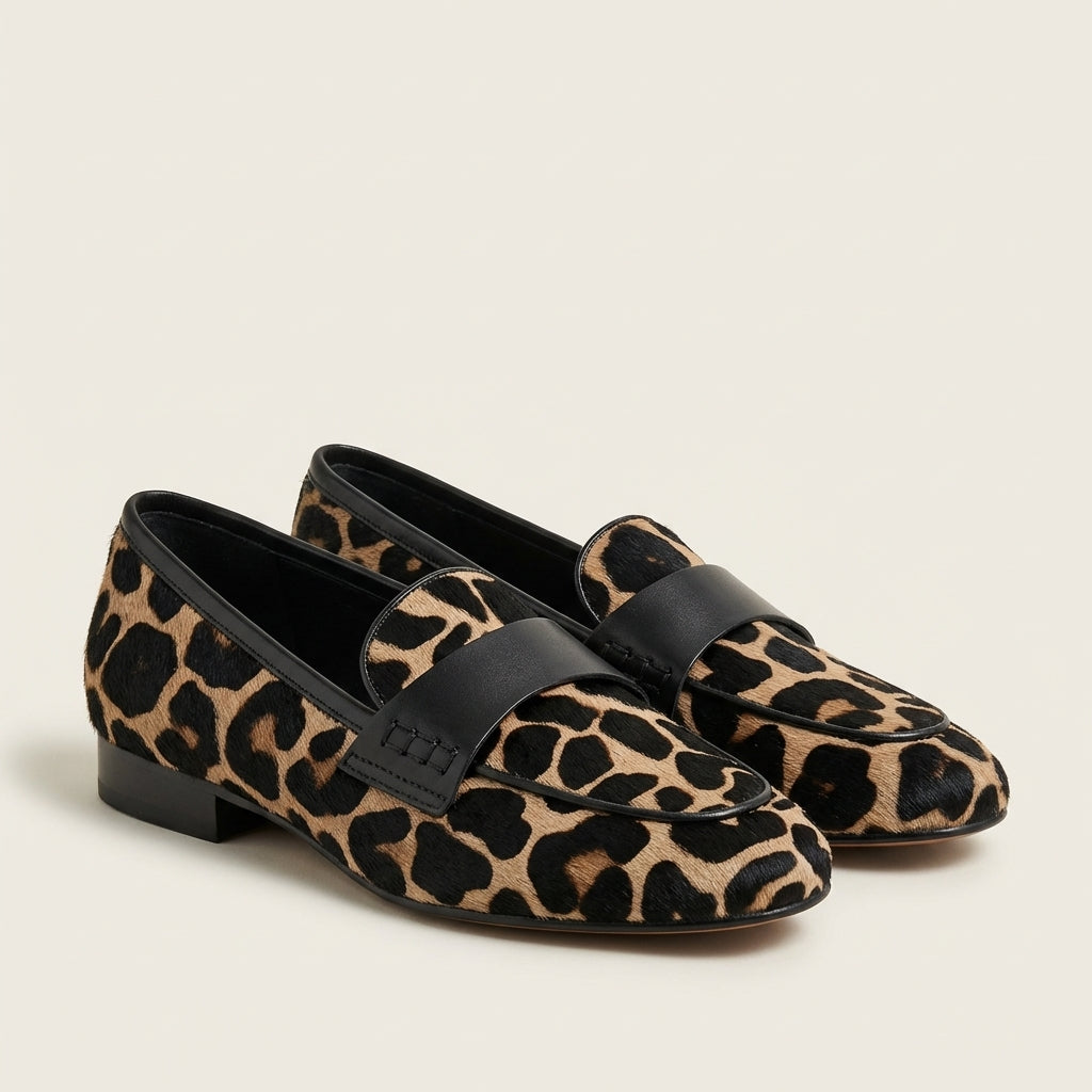Kaelde | Animal Print Loafer