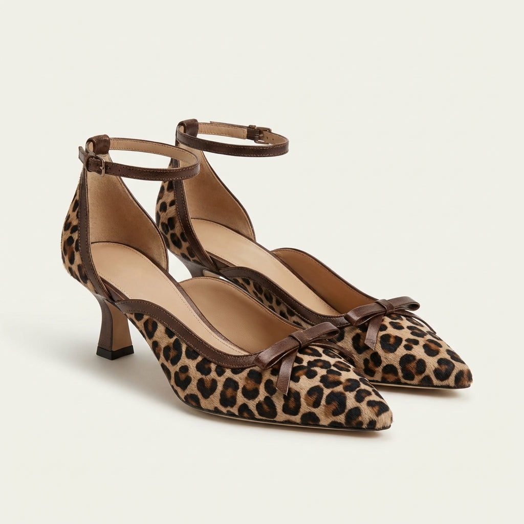 Leida | Leopard Print Heel