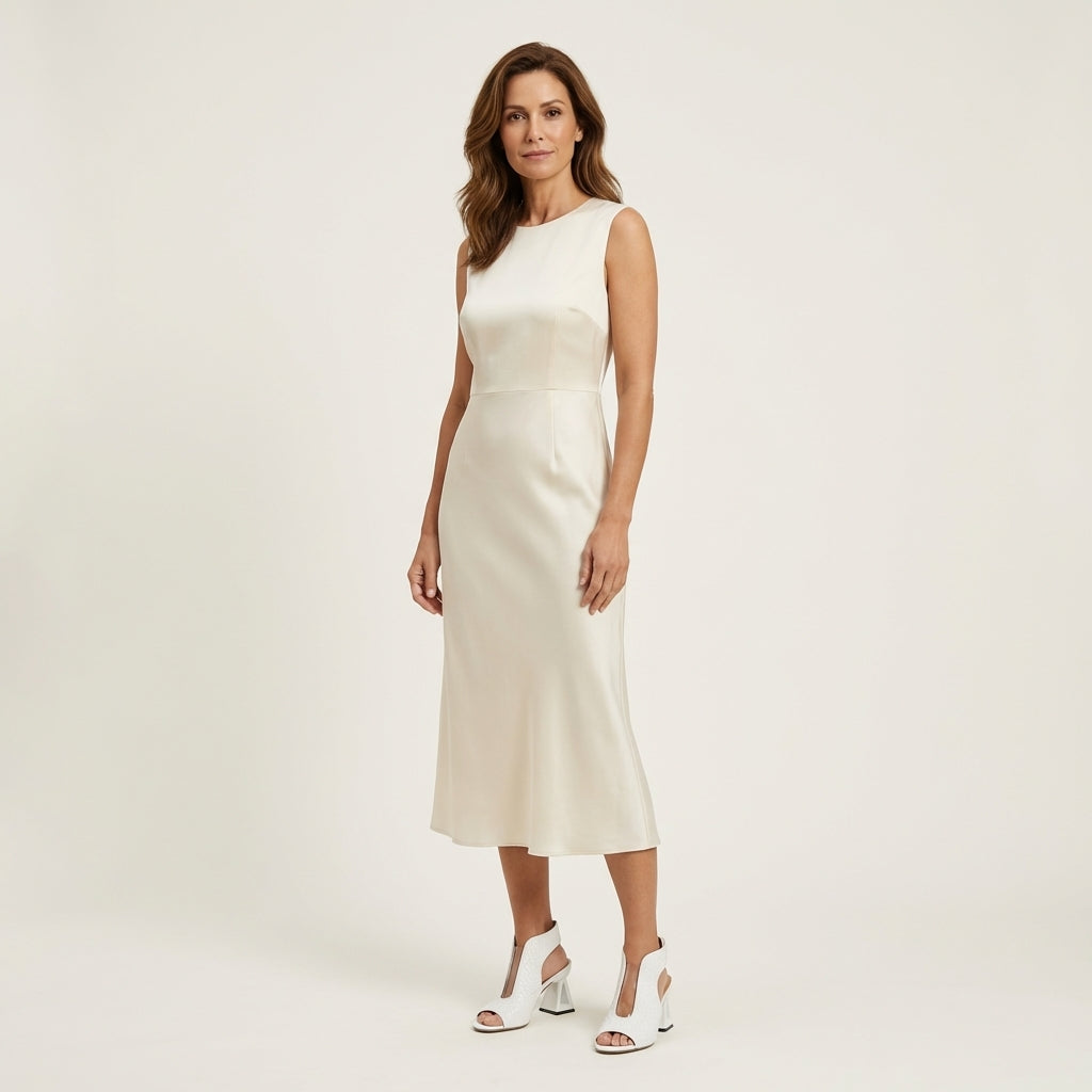 Dariana | Woven-Texture Peep-Toe Slingback Heel - Image 8