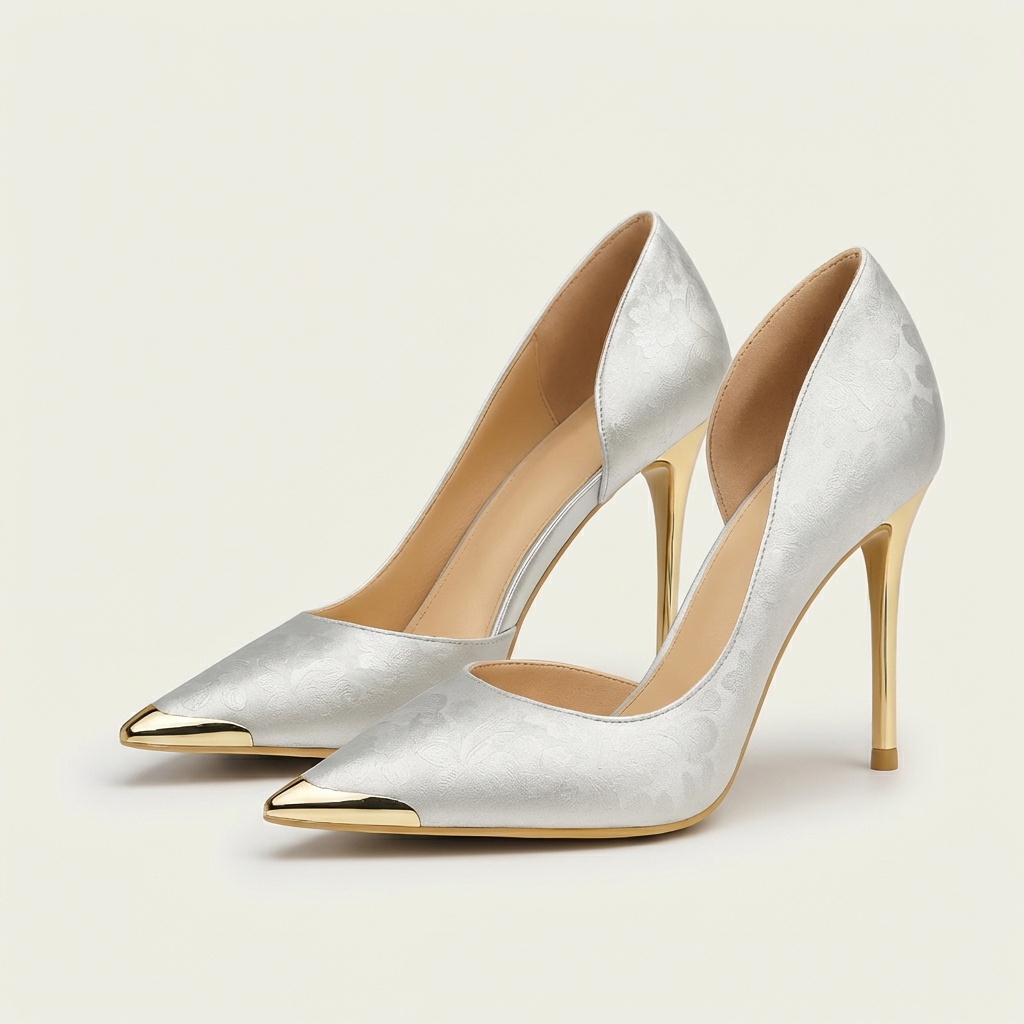 Drusilla | Satin Stiletto Pump - Image 5