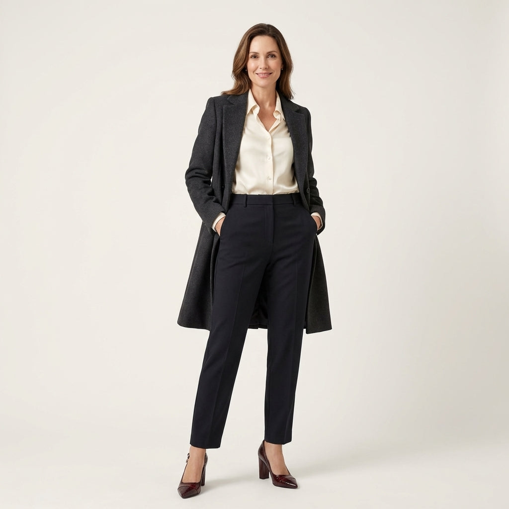 Argelia | Croc-Embossed Block Heel Pump - Image 6