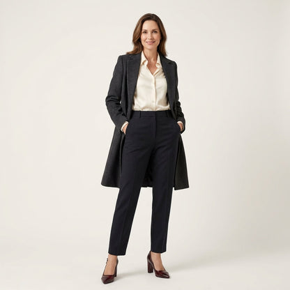 Argelia | Croc-Embossed Block Heel Pump - Image 6