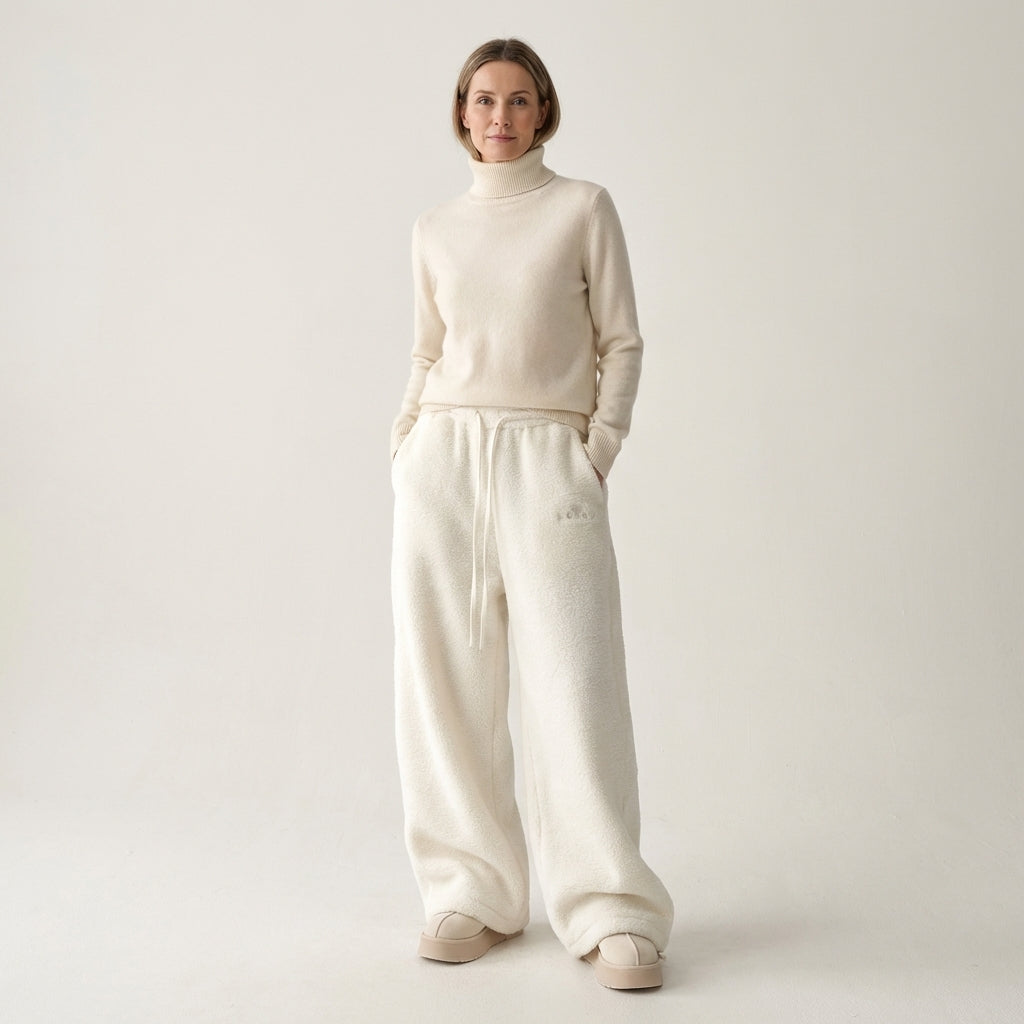 Emelda | Oversized Teddy Fleece Pants - Image 5