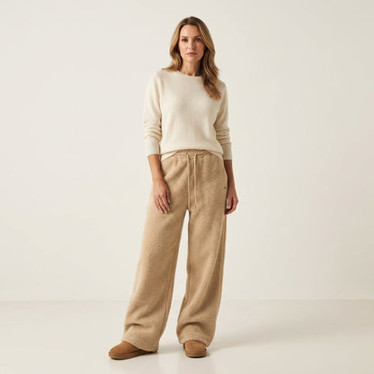 Emelda | Oversized Teddy Fleece Pants - Image 3